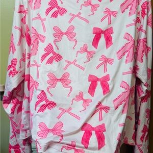 Pink Bow Pajamas